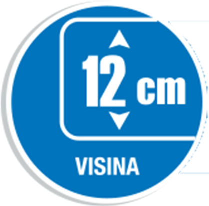 Visina 12cm