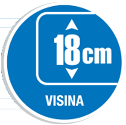 Visina 18 cm