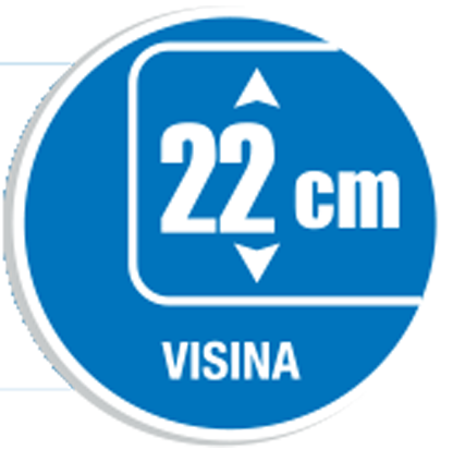 Visina 22cm