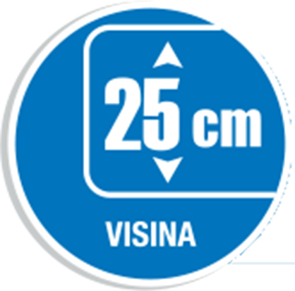 Visina 25cm