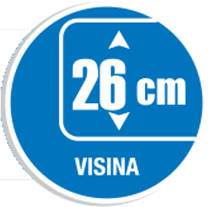 Visina 26cm