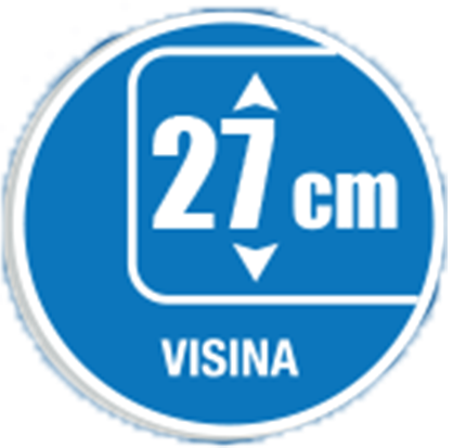 Visina 27cm