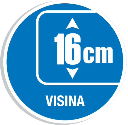 Visina 16cm